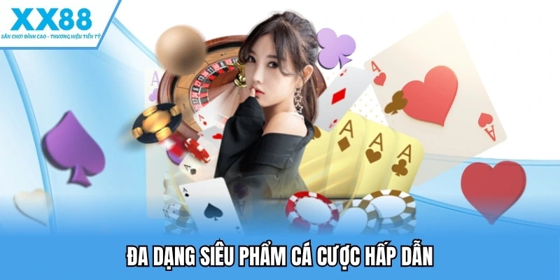 Game Bài XX88 2 Đa dạng siêu phẩm cược bài hấp dẫn